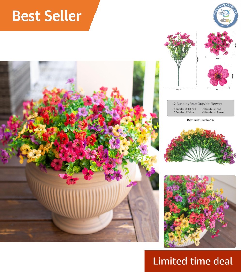 Vibrant Mixed Daisy & Eucalyptus Arrangement – 12 Bundles for -Round Beauty