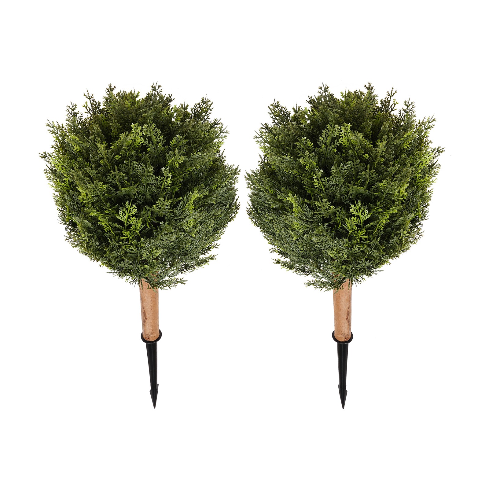 Artificial Plant Artificial Plant with Ground Spike for Indoor Outdoor Home