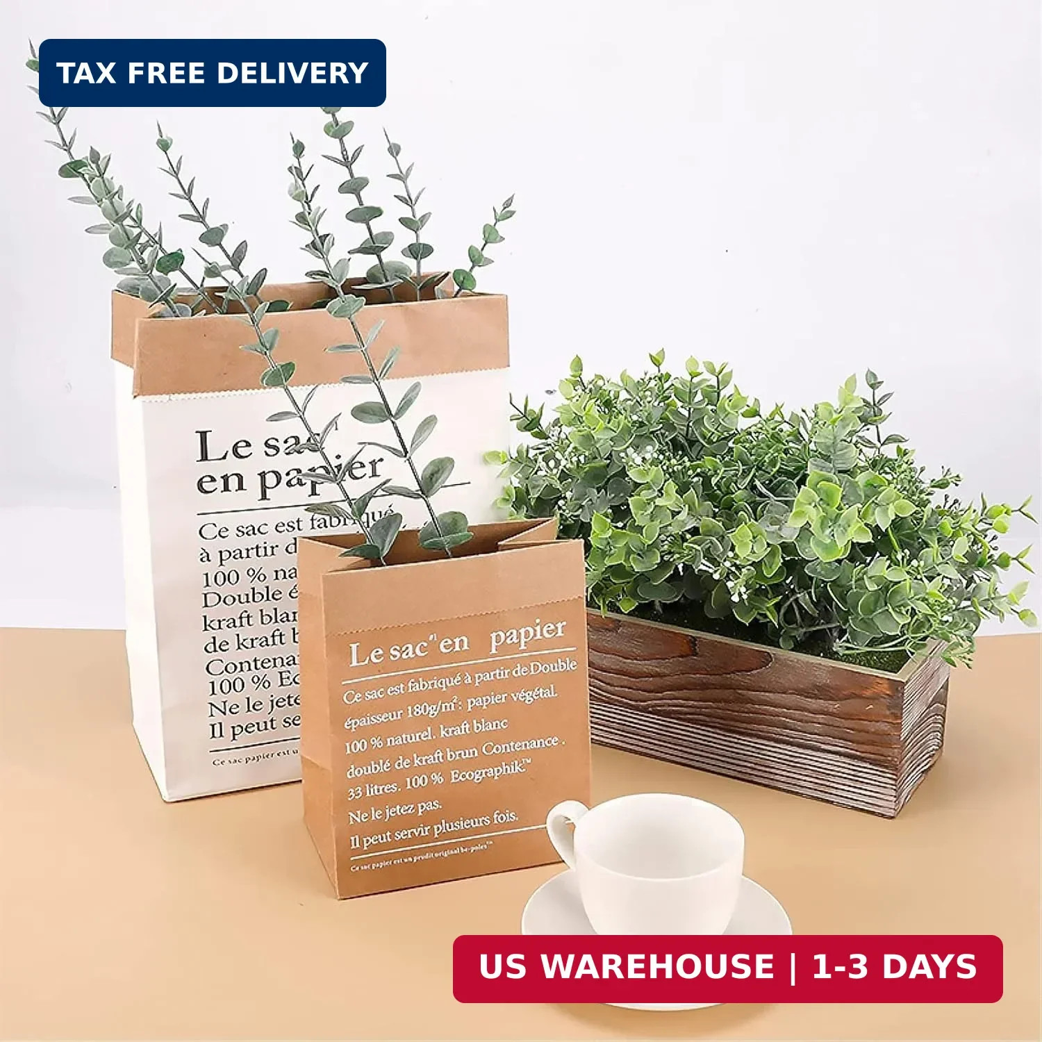 Eucalyptus Stems 12 PCS Artificial Leaves Home Office House Table Decor Wedding
