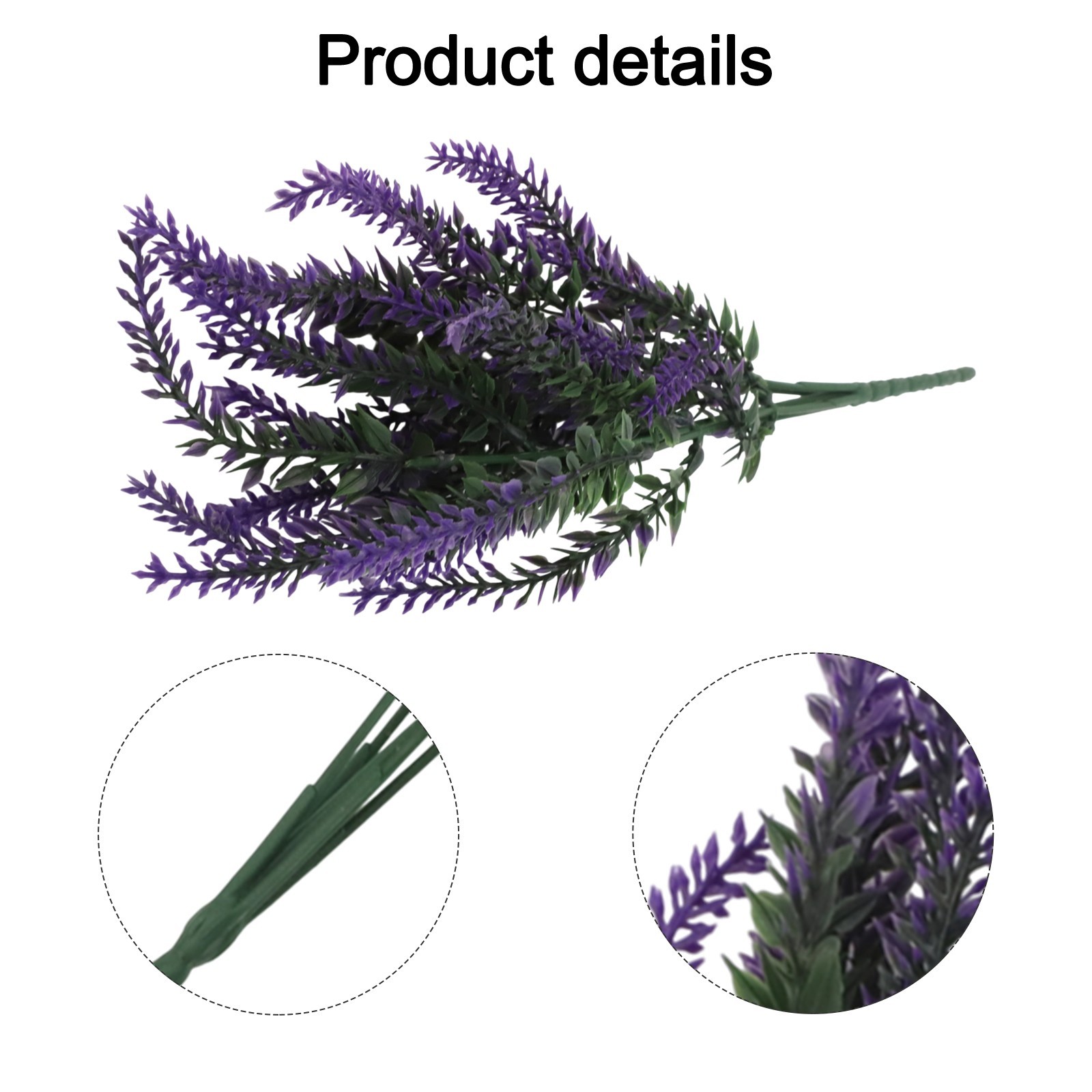 Lavender Bouquet Simulation Bouquet 36cm Artificial Flowers Decoration