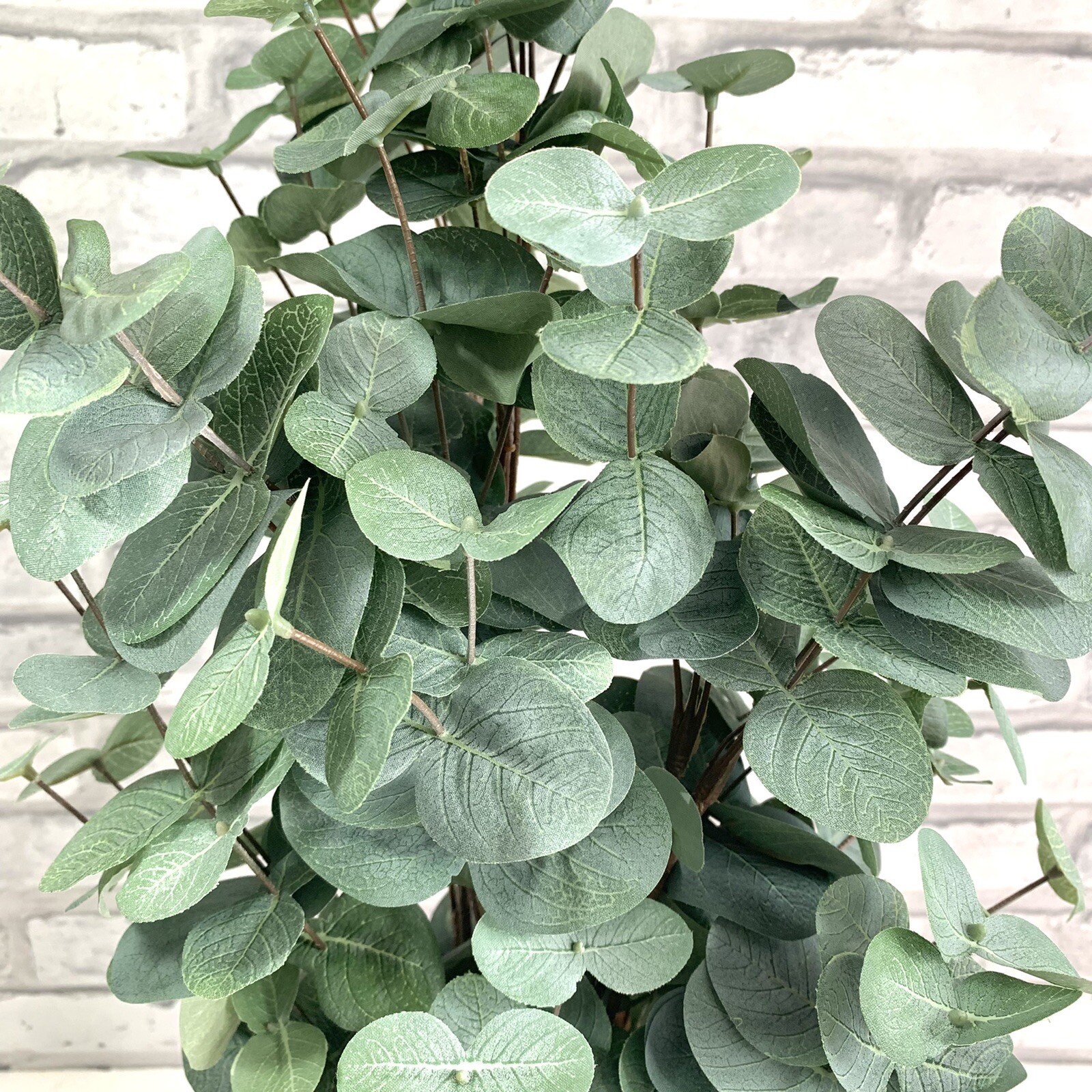 Set of 2 – Hearth & Hand Magnolia Faux Large Eucalyptus 22″ Terracotta Pot Plant