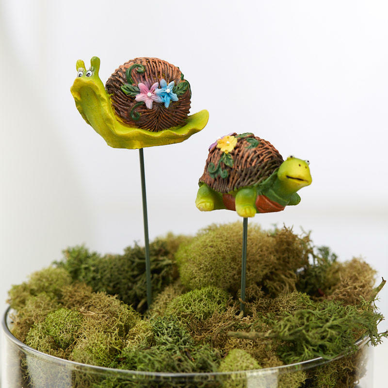 Miniature Fairy Garden Critter Pick | 2 Pieces