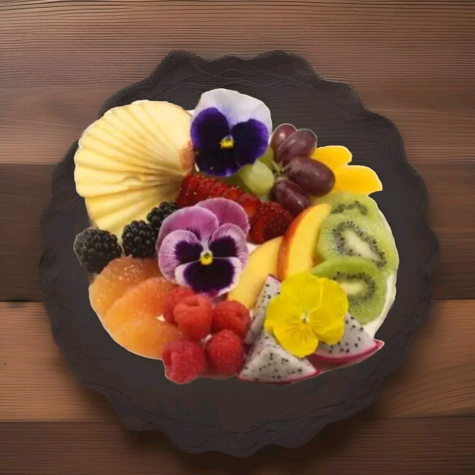 Fresh Edible Garnish Flowers-Bright Pansies Overnight Free Shipping WEDNESDAYS