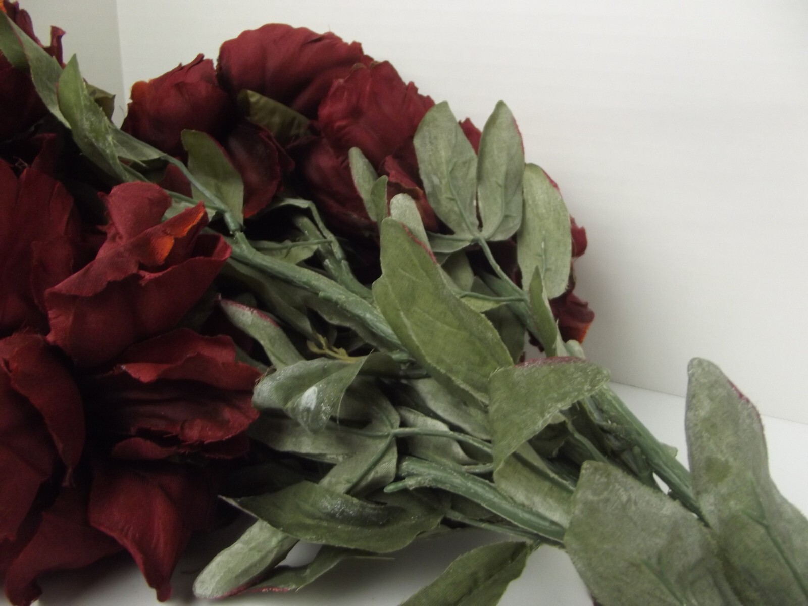 Disneyland Chrysanthemums Disney Grand Hotel Artificial Silk Fake Flowers Maroon