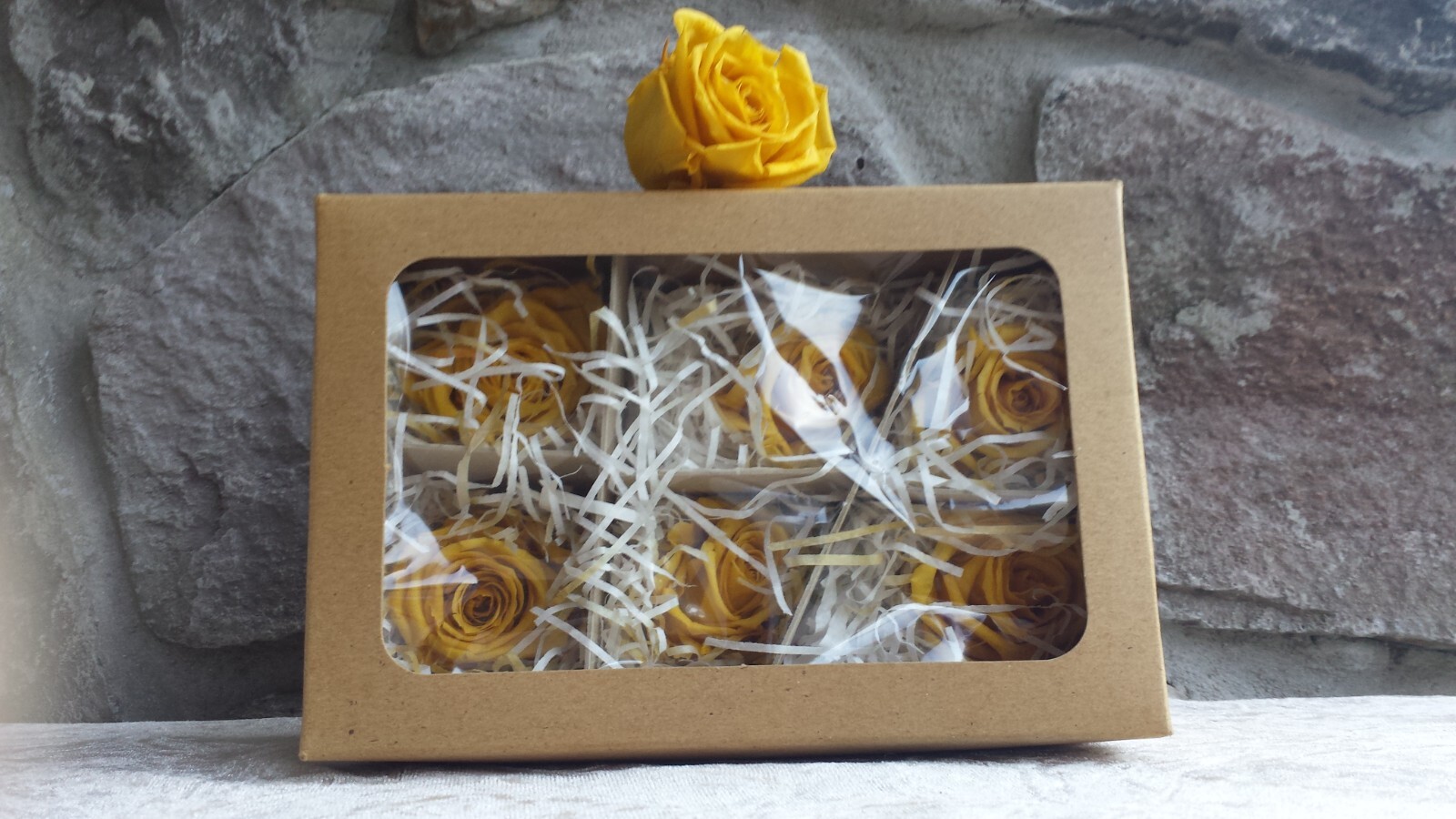 12 Yellow Rose Heads Flowers Silk Soft Artificial Fake DIY Craft Brand New