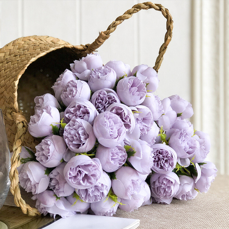 27 Head Flower Simulation Flowers Wedding Guide Decoration Flower Arrangement