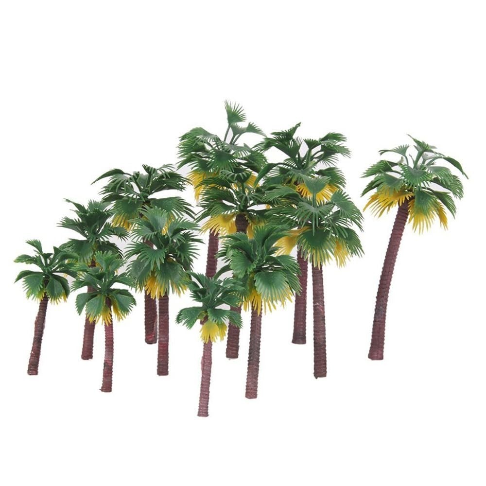 20PCS Palm Tree Model Trees, Artificial Coconut Palm Tree,Realistic Coconut T…