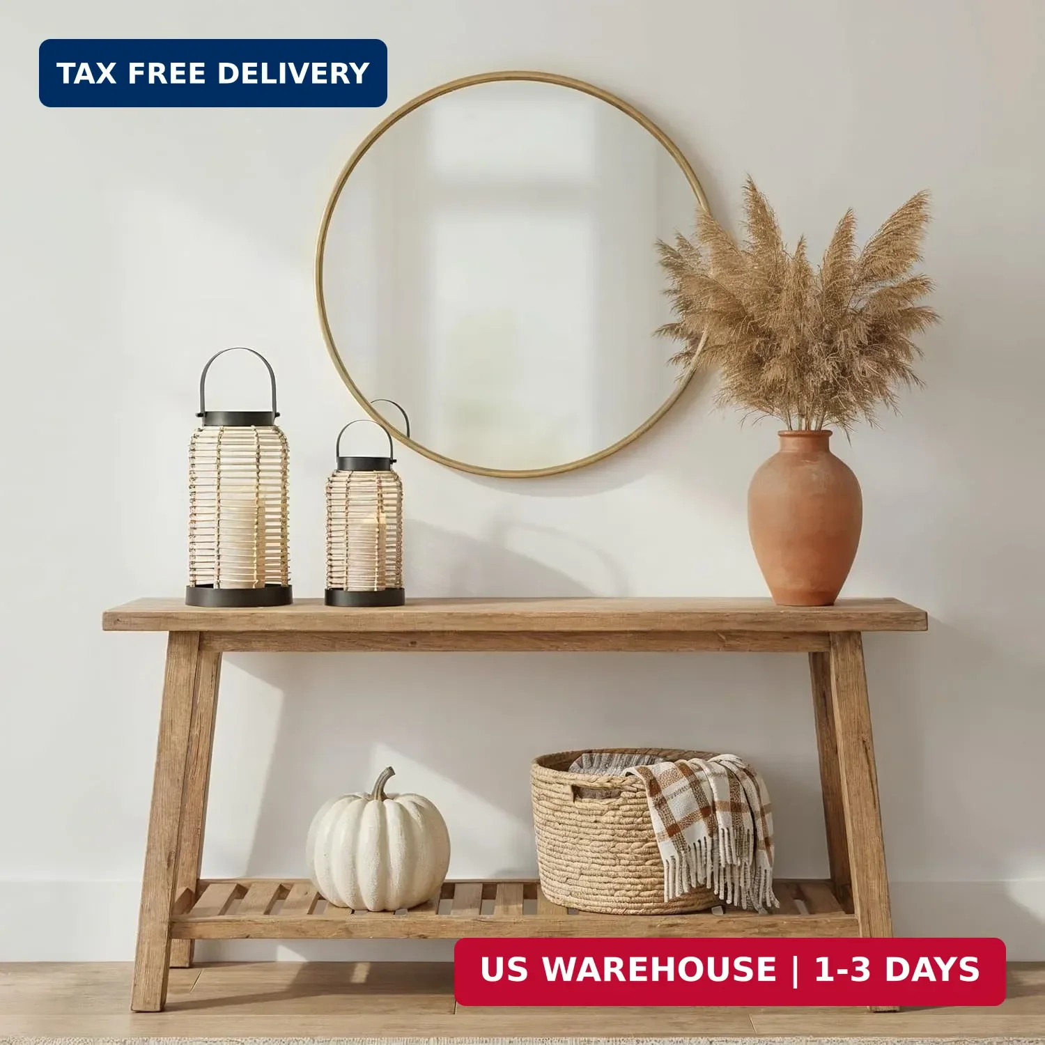 Natural Rattan Boho Lanterns – Handcrafted Chic Decor to Enhance Your Home – Mod
