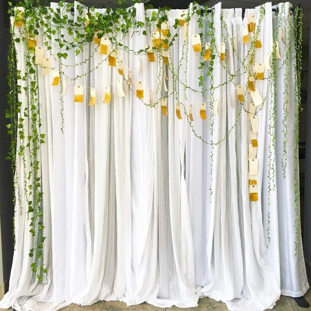 65 Ft Artificial Vines,Artificial Eucalyptus Leaf Garland Fake Hanging Plants Le