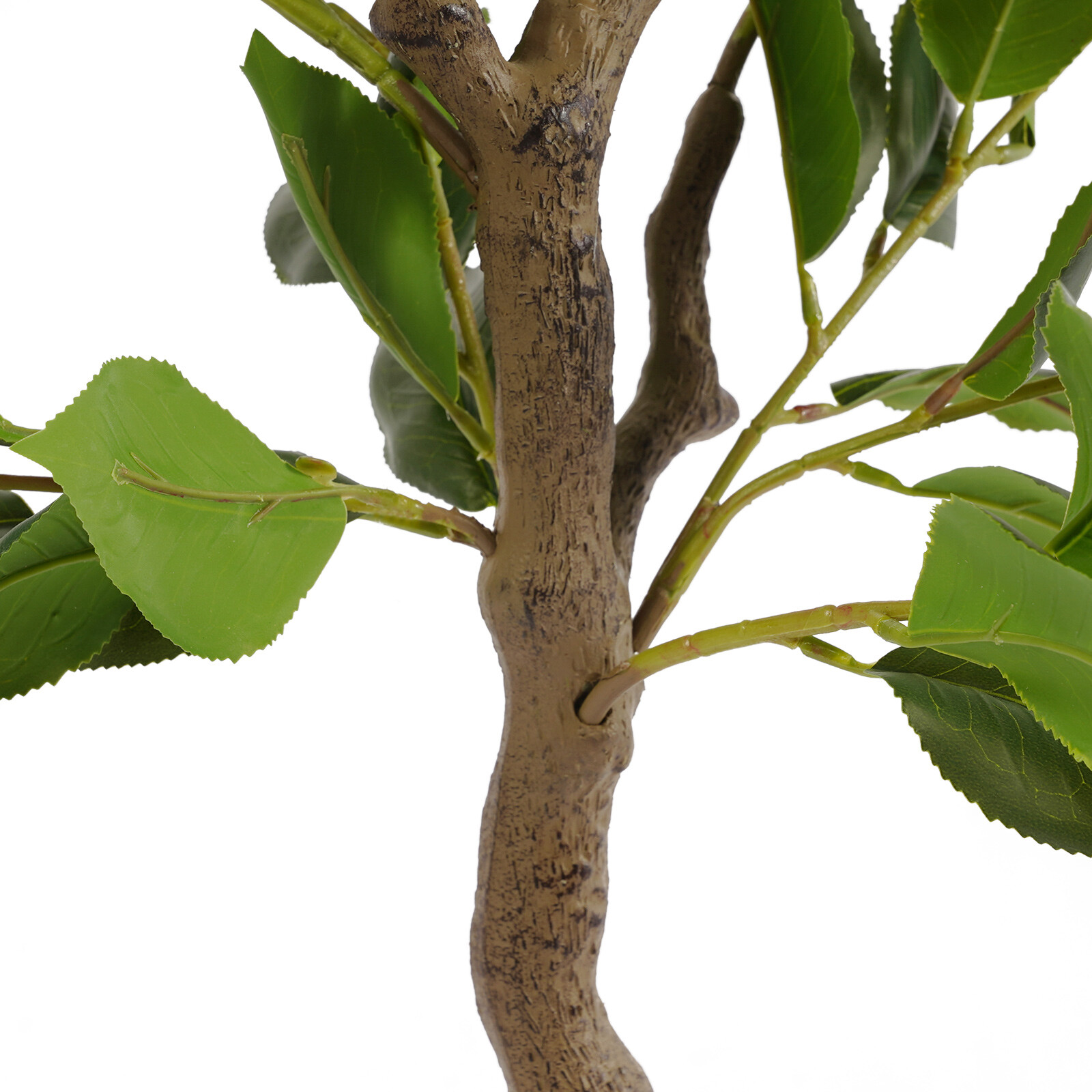 150CM Camellia Plant in Pot with White Flowers White Artificial Camellia Trees