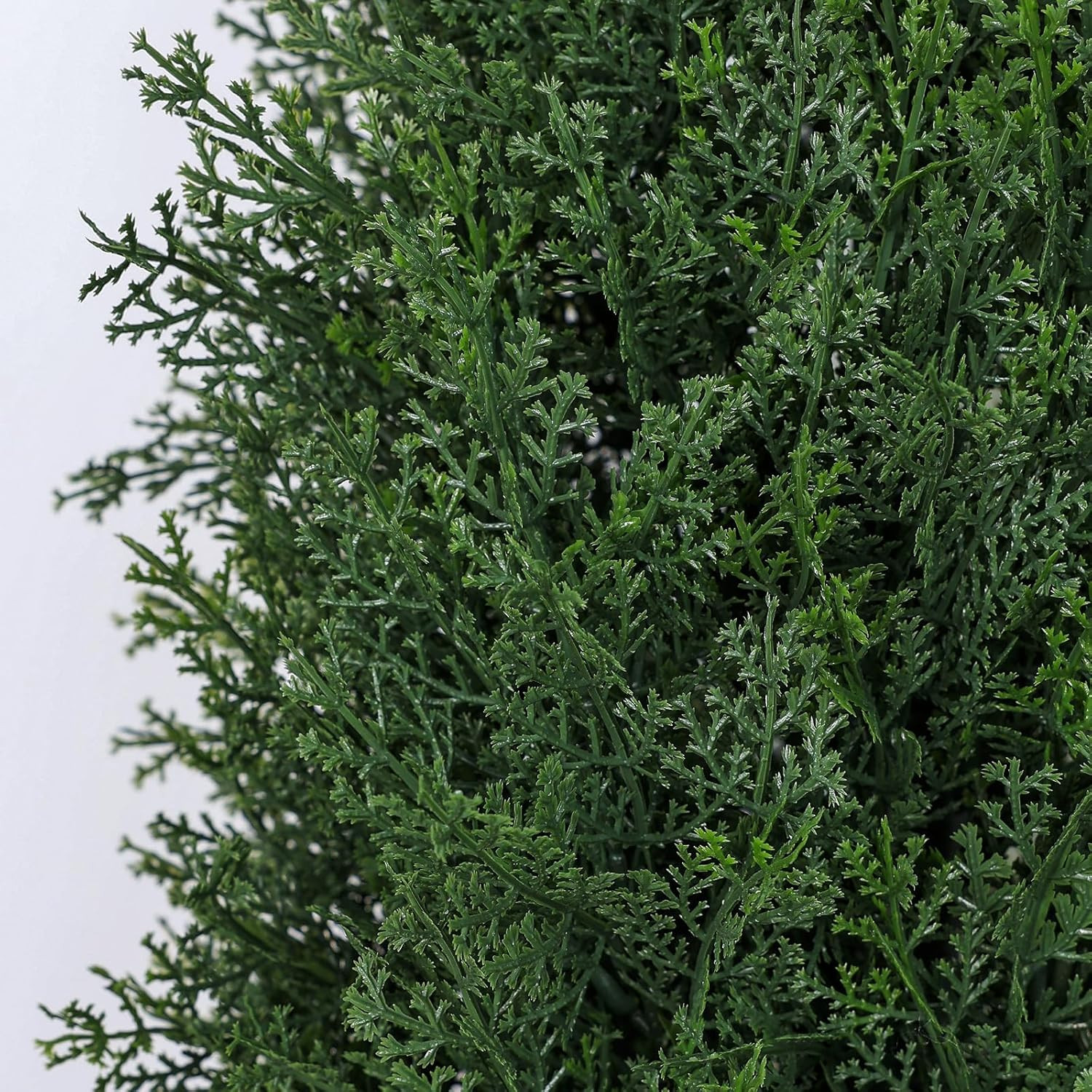 Set of 2 UV Resistant 5FT Artificial Cedar Topiary Trees for Outdoor Decor