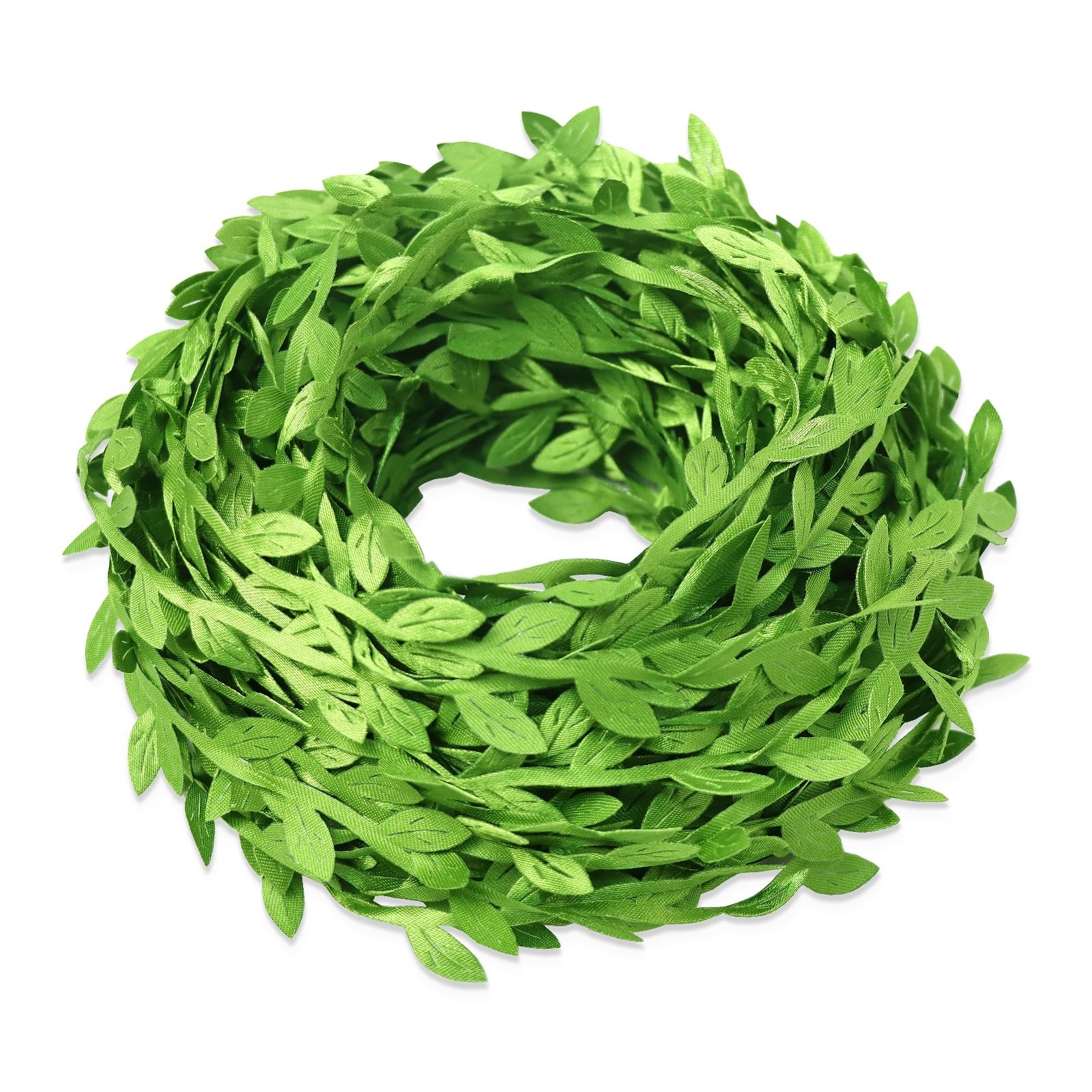 66 ft Leaf Ribbon, Artificial Eucalyptus Garland Rattan Leaf String, Decorati…