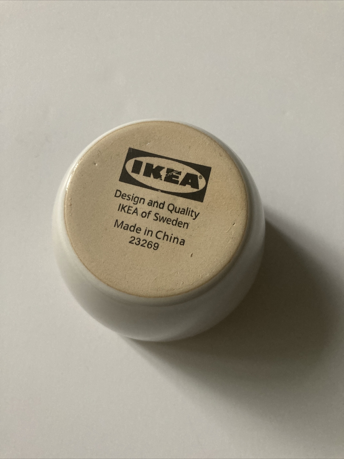 Ikea GRADDAPPLE Plant pot, indoor/outdoor pink/white2 ¼ ” (plant not Included)
