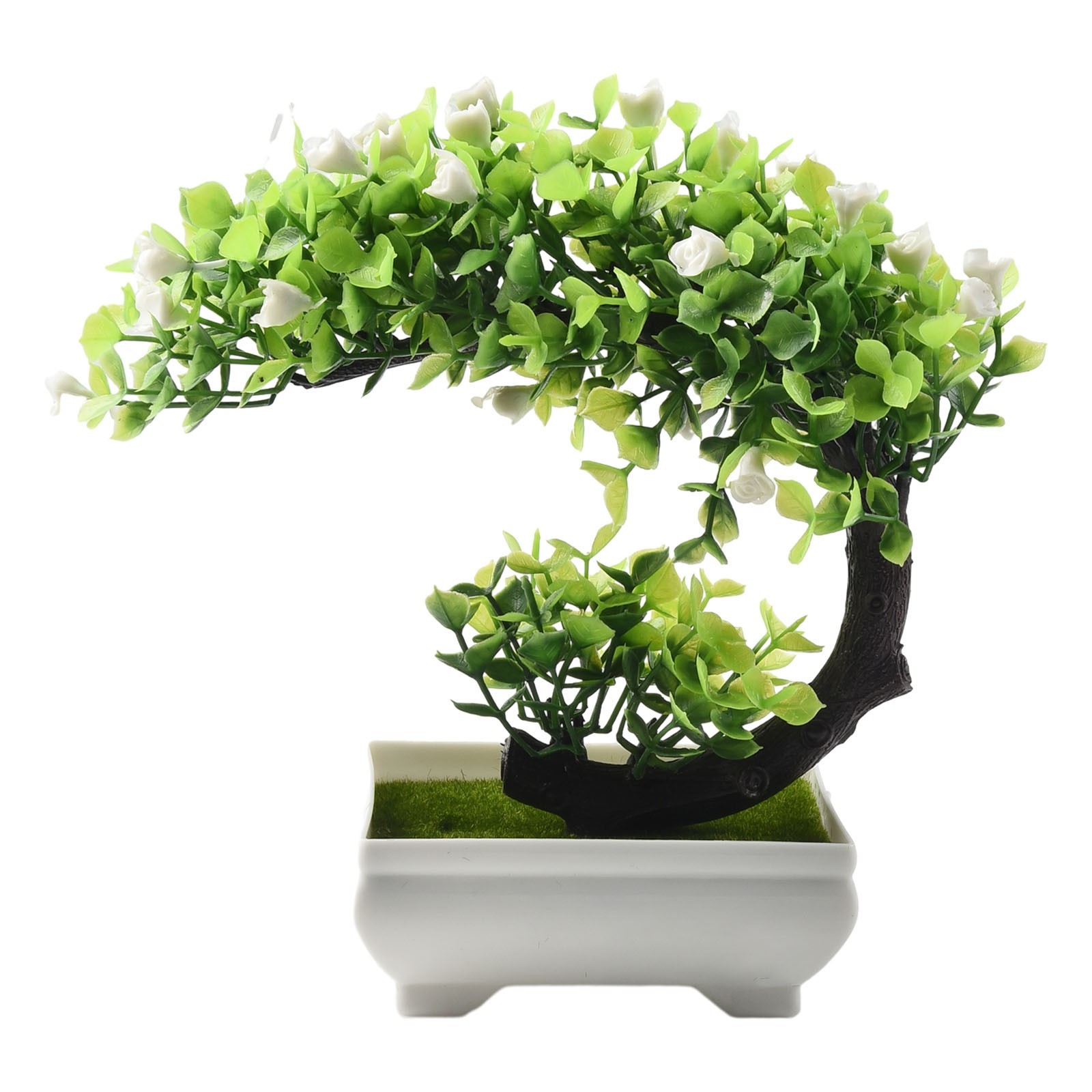 Fake Artificial Pot Plant Bonsai Potted Flowers Home Office Garden Display Decor