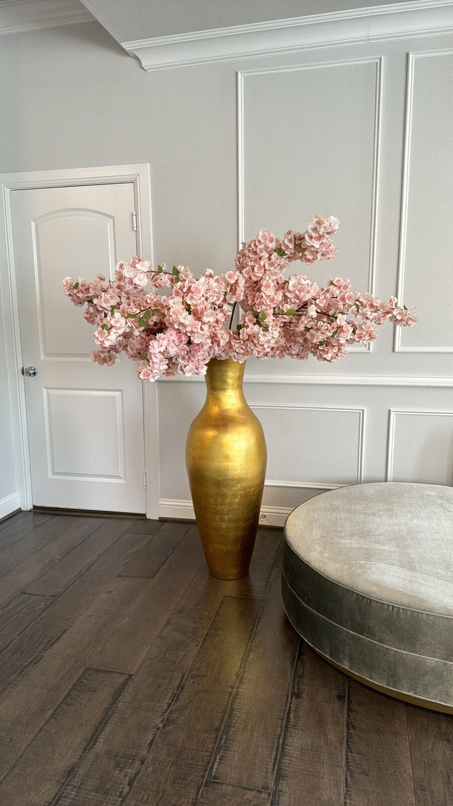NWT EXTRA LONG CHERRY BLOSSOM STEM EXTRA FULL Faux Flower