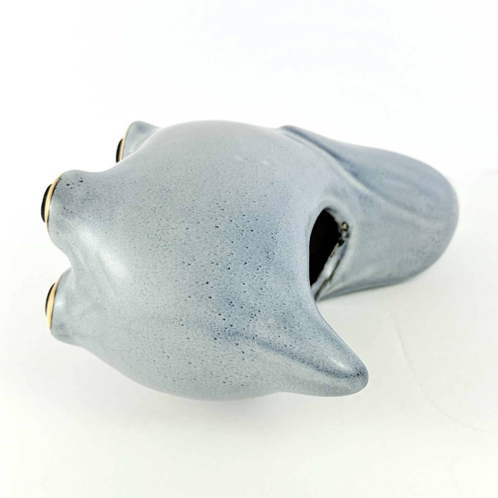 Gray Dog Ceramic Planter – Houseplant – Succulent Indoor Pot – Home Decor. MCM