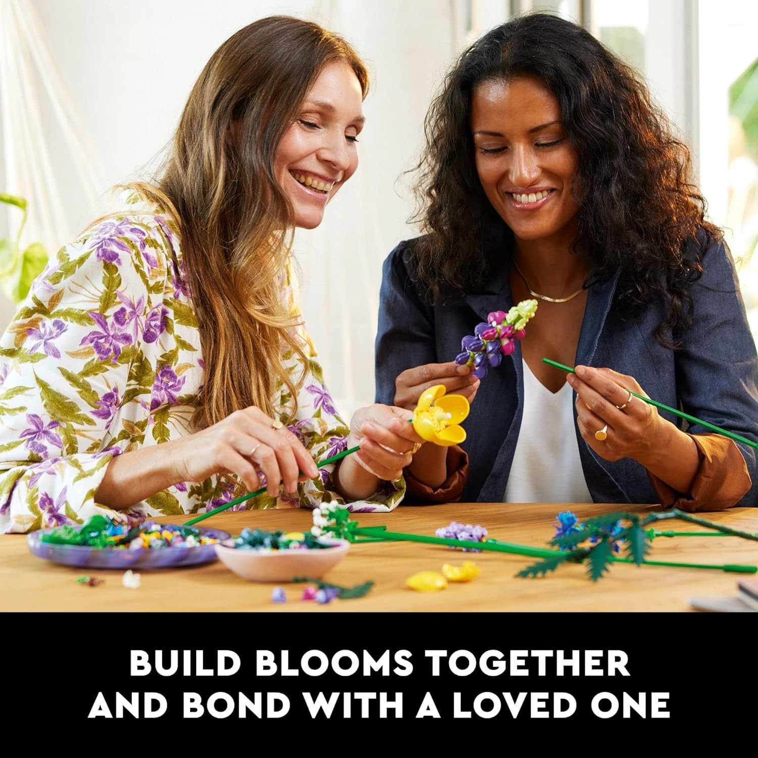 Botanicals Artificial Wildflower Bouquet – Fake Indoor Flowers Building…