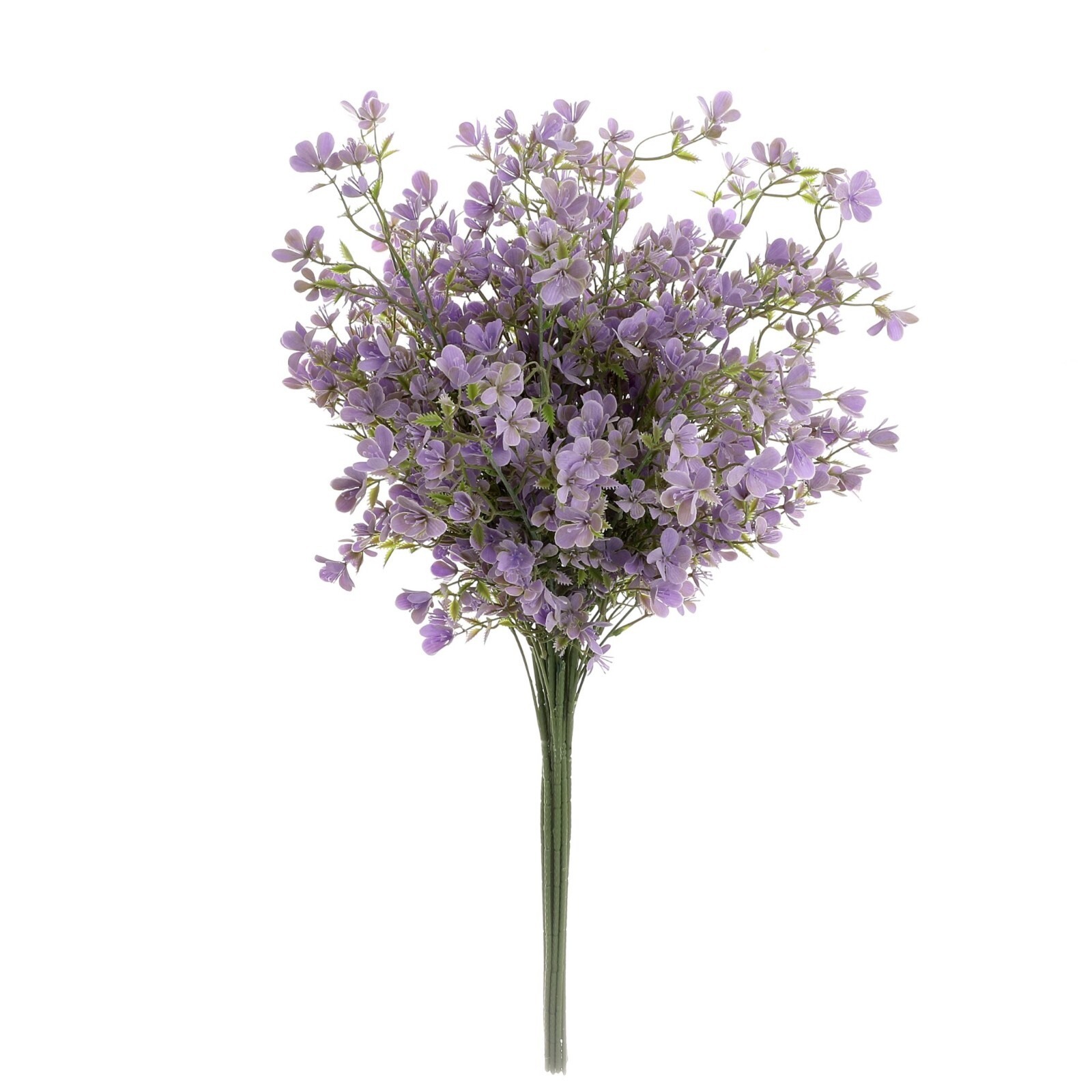 Grand Verde Artificial Flowers Long Stems Plastic Faux Bouquet, Bulk Lot 5pcs