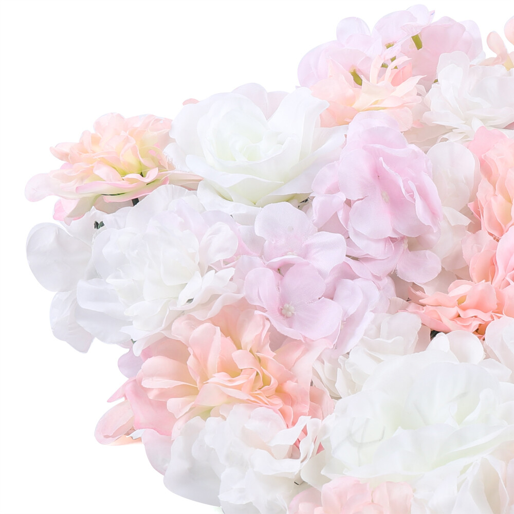 60x40cm Silk Rose Artificial Flower Wall Panel Wedding Party Backdrop Decoration