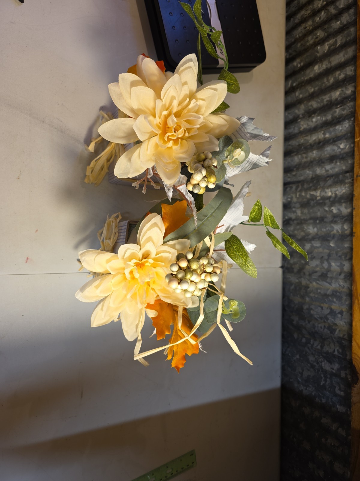 Artificial flowers Bouquet In A Box, Fall & Winter. Set Of 2,