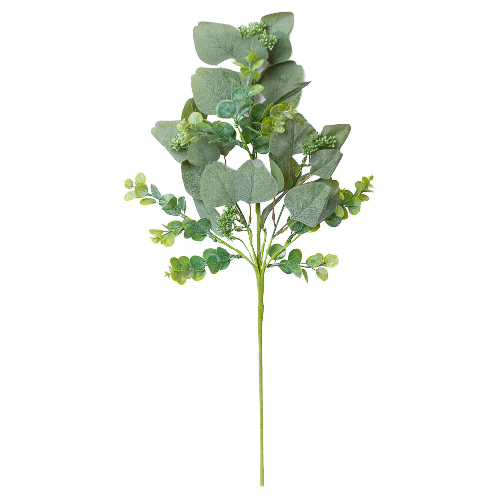 Set of 2 Artificial Mixed Seeded Eucalyptus 26″ Sprays