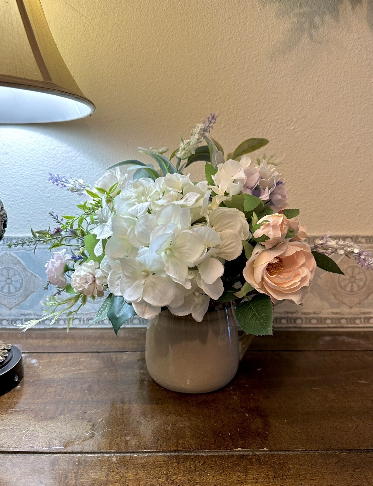 All Seasons Artificial Flowers Arrangement In The porcelain Size:16×16 inch