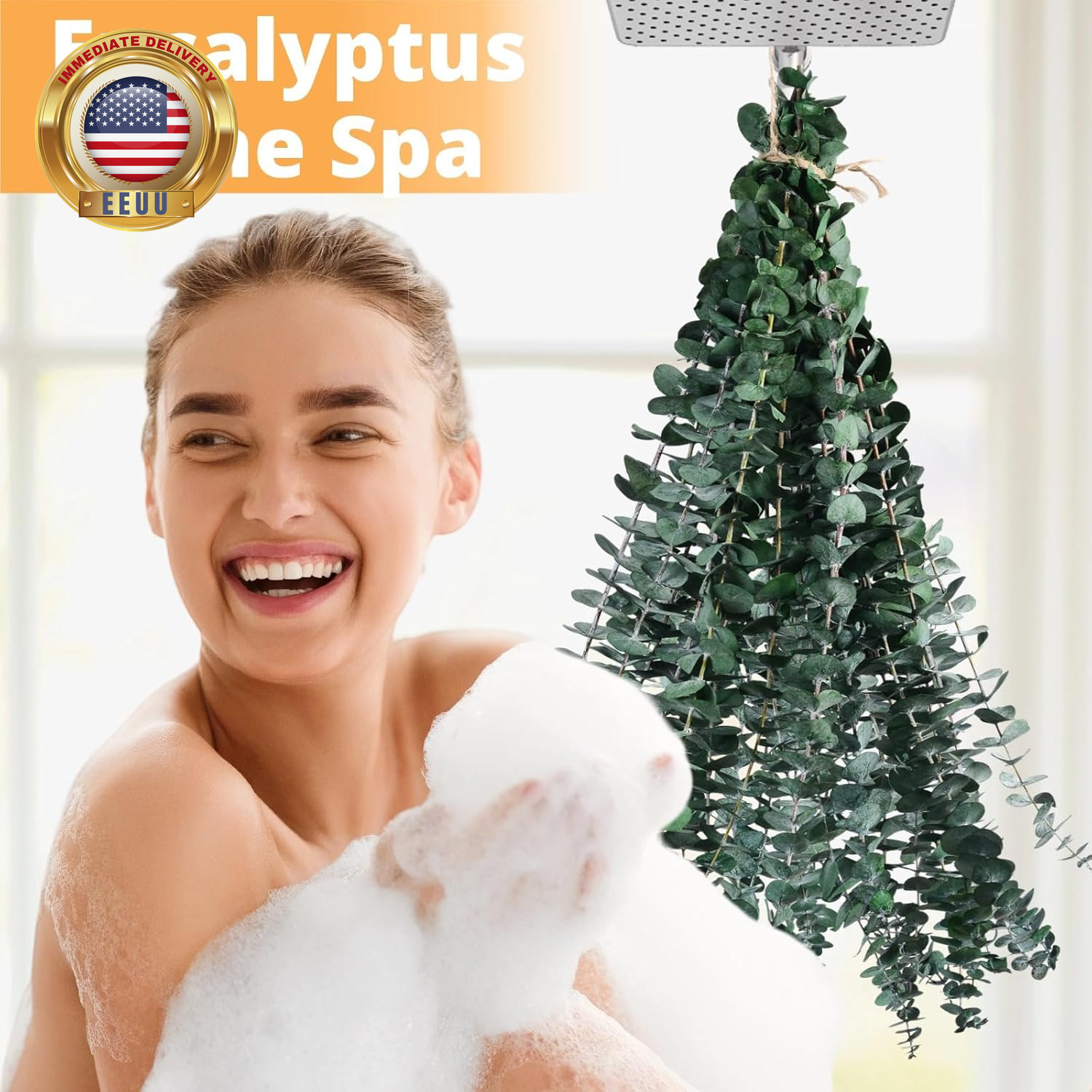 12PCS Dried Eucalyptus for Shower Hanging – 17” Real Large Preserved Eucalyptus