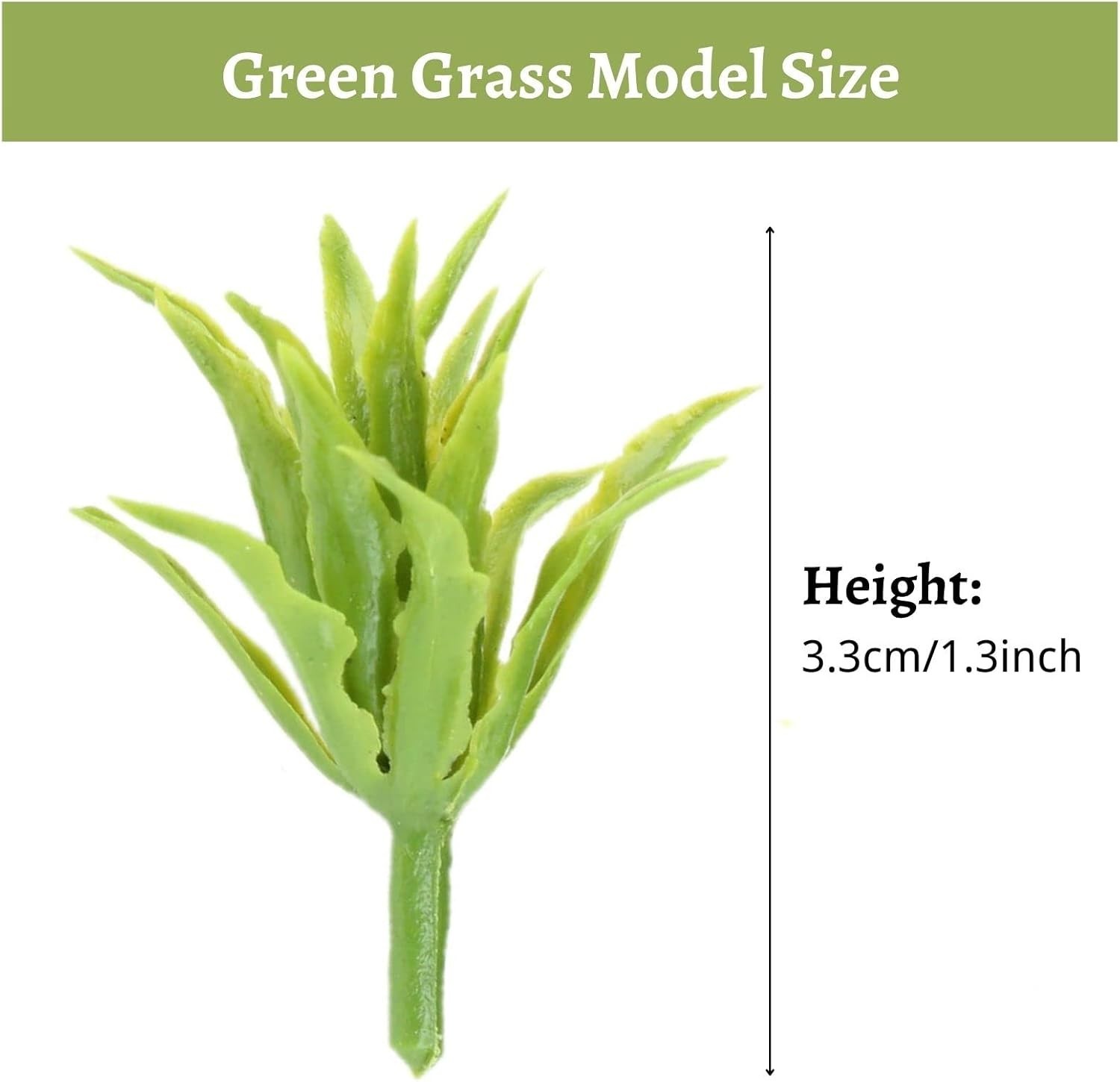 High-Quality 50pcs Artificial Plants – Ideal for Gardens & Model Landscapes