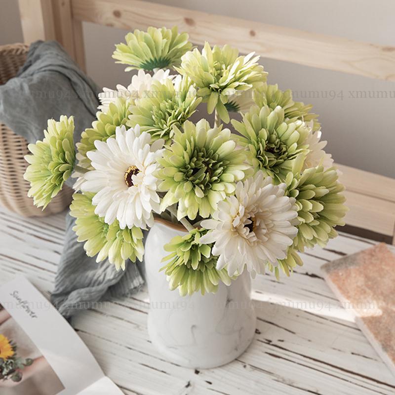 Silk Artificial Fake Gerbera Flower Sunflower Heads Garden Wedding Party Decor