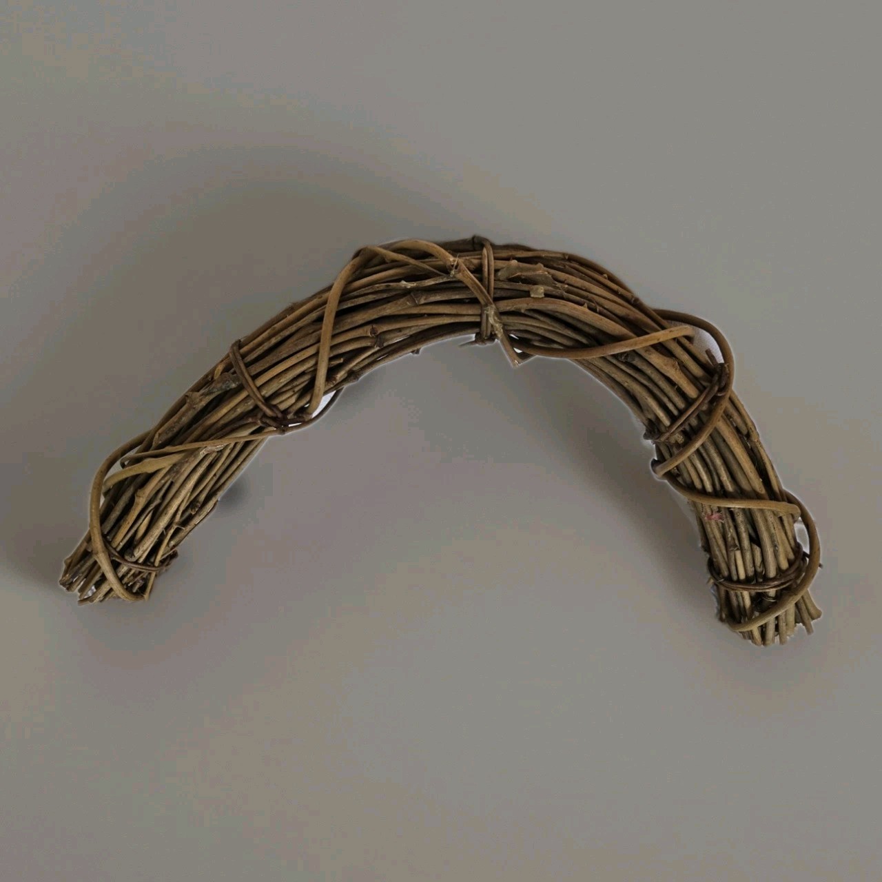 24″ Farmhouse Primitive Rustic Grapevine Home Wall Décor Arched Swag Wreath