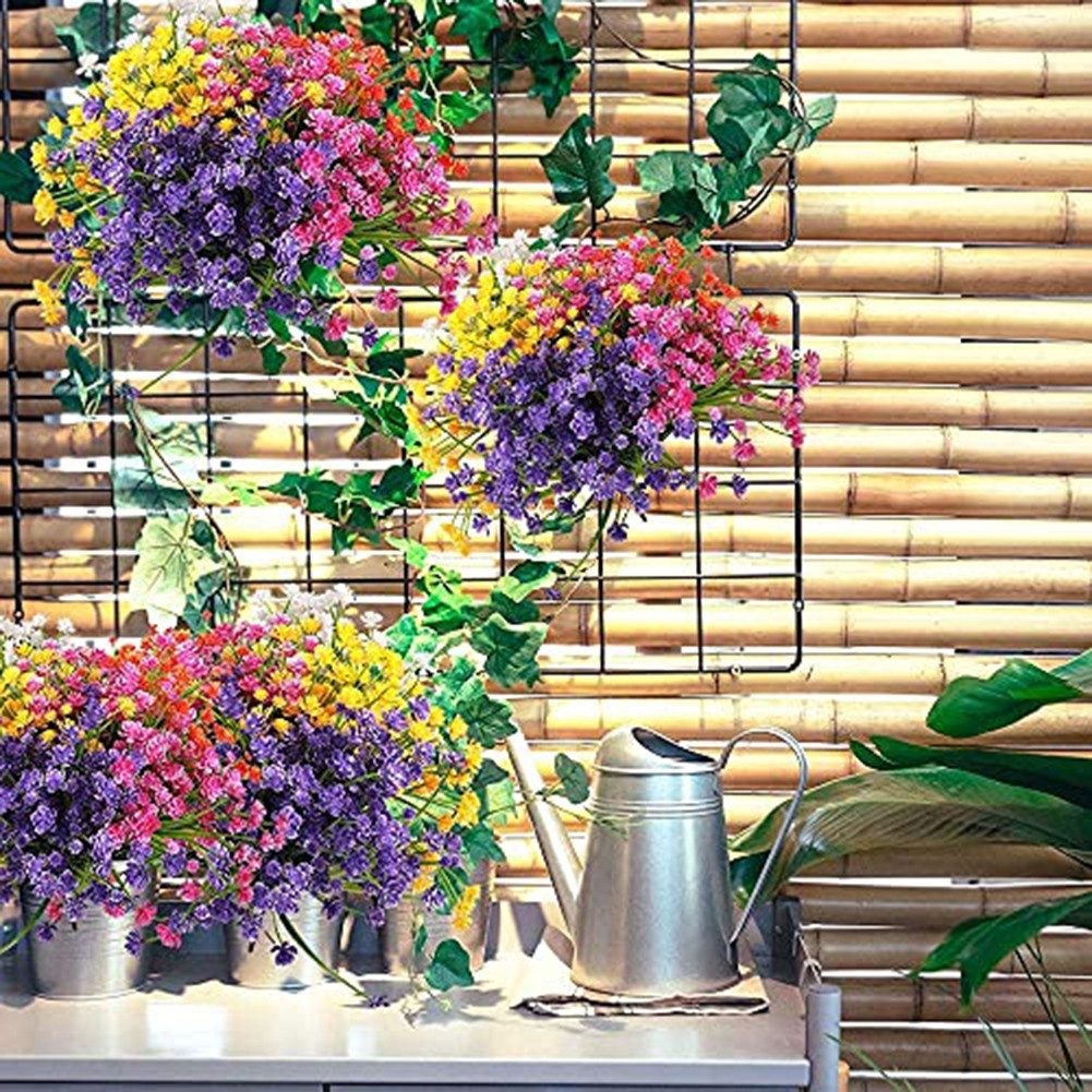 12 Artificial Flower Bundles for Stylish For Home and Event Decorations
