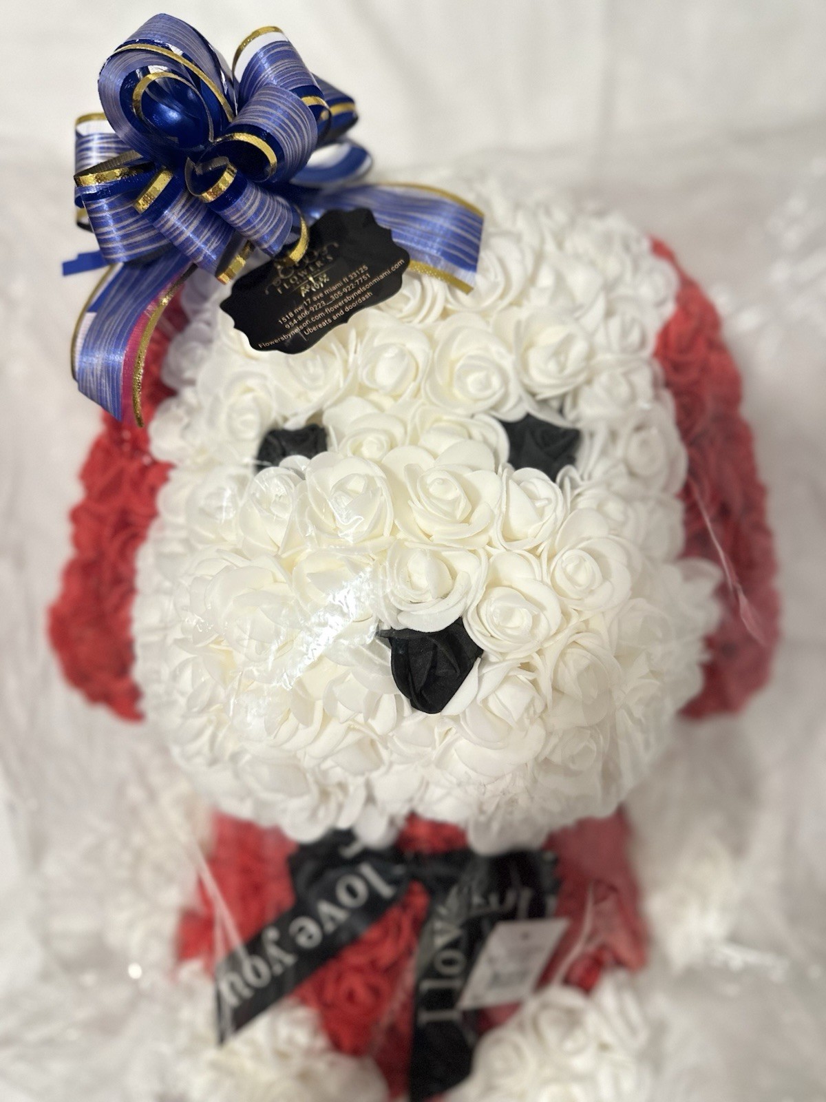 Artificial Rose Teddy Bear Day Gift Look At The Photos