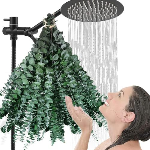 30 PCS Real Dried Eucalyptus Plant Large Stems for Shower, 100% Natural Fresh