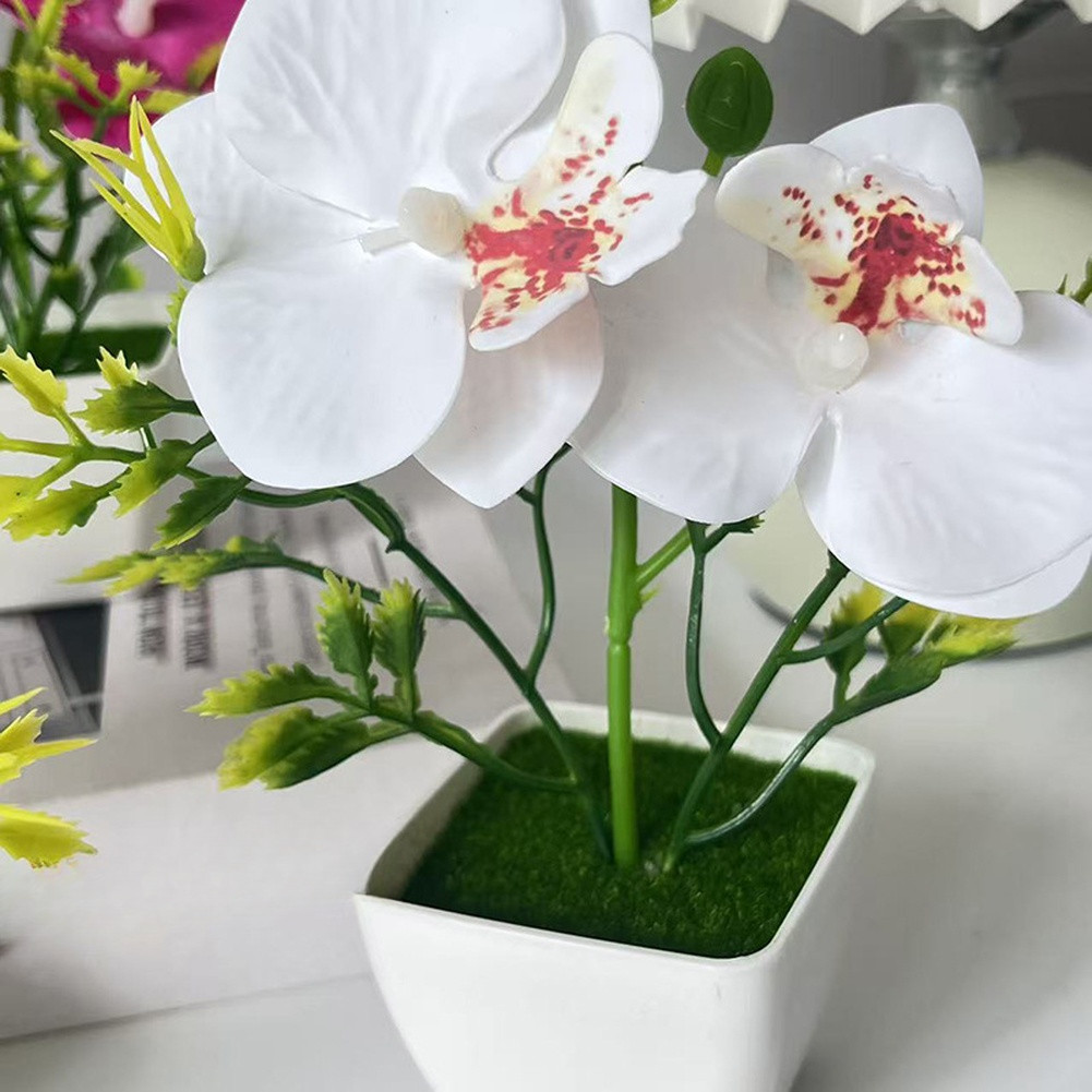 Artificial Phalaenopsis Orchid for Home Decor Wedding Table Centerpiece