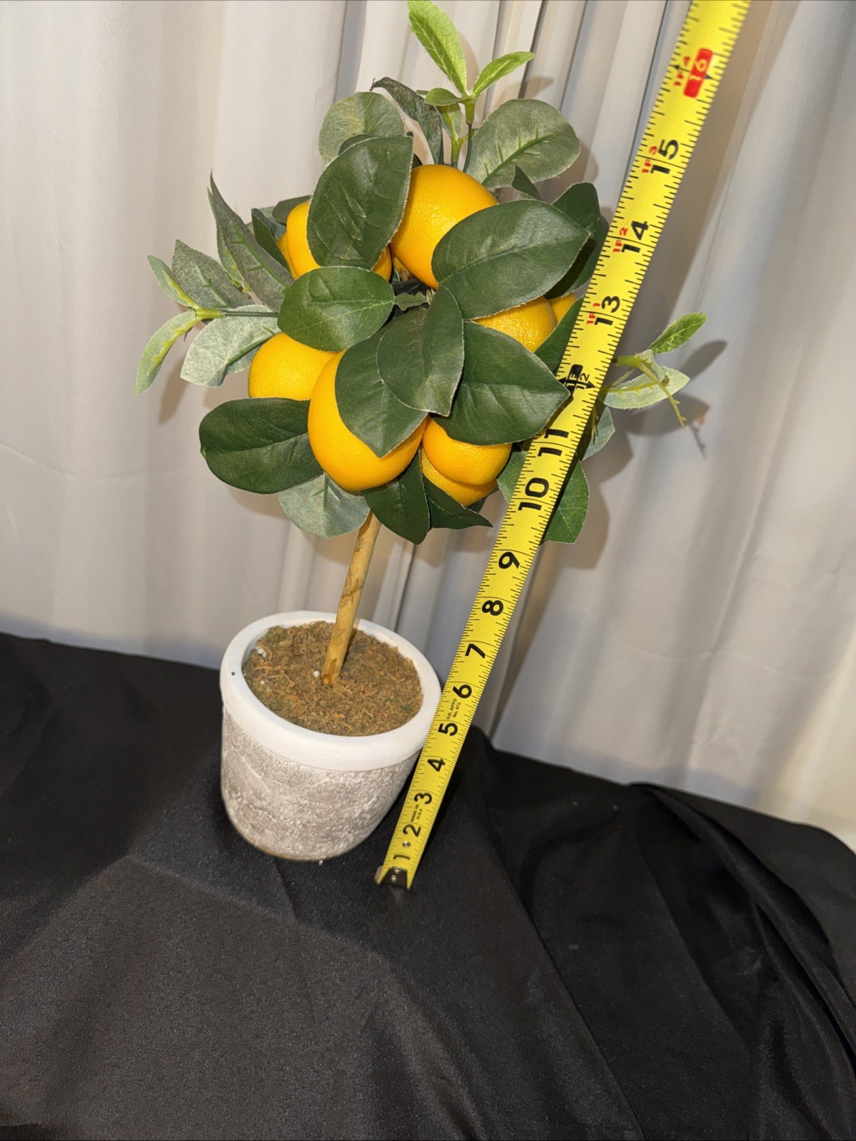 Nearly Natural Lemon Ball Tree Arrangements 16”