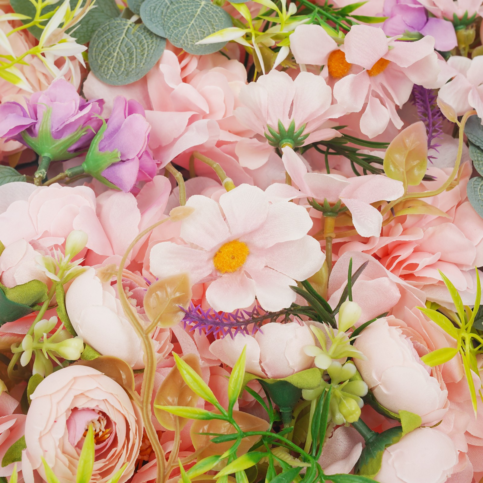 Artificial Flower Wall Panels, 16 PCS Flower Wall Panels Wall Decoration