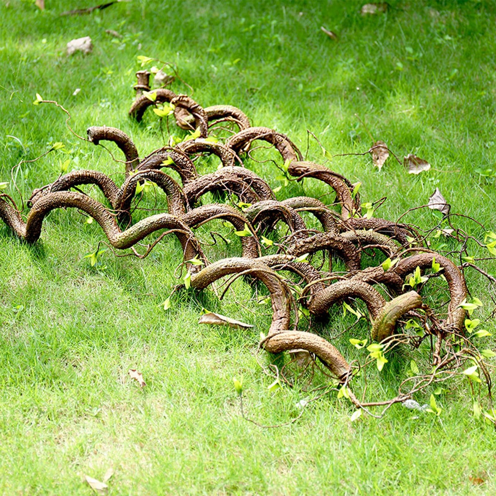 Bendable 63in Artificial Tree Twigs Cane Wood Vine Branches Fake Plants Trunk…