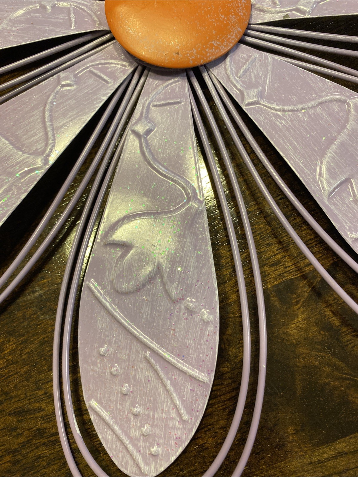Purple Hanging Daisy Flower Decorative Piece
