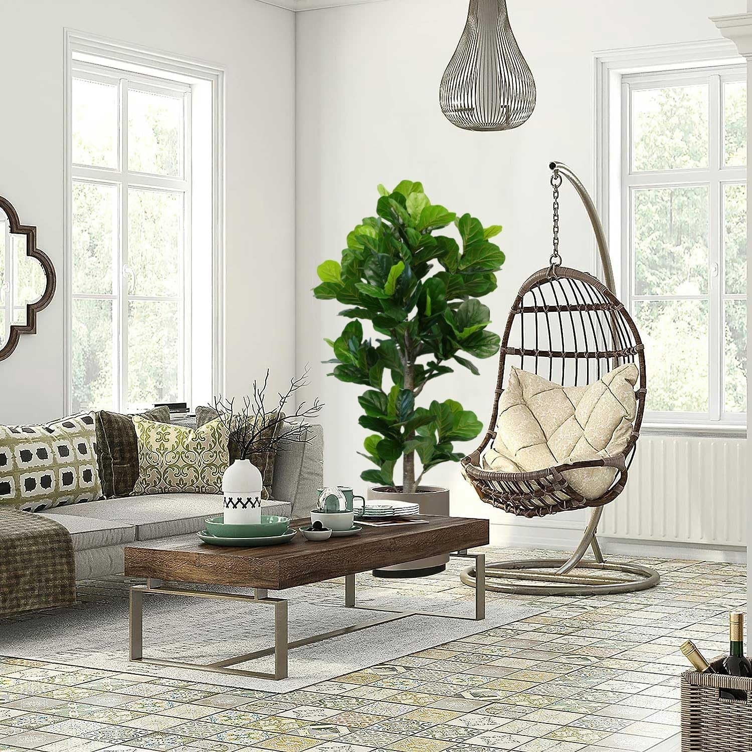 6ft Artificial Plant for Indoor Outdoor Living*-