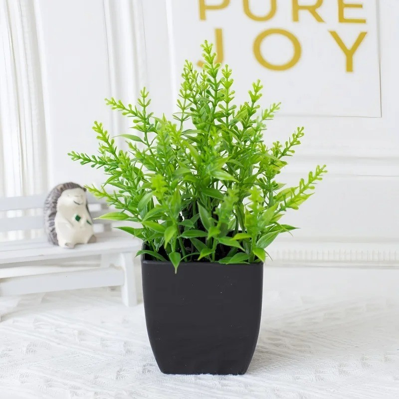 1pc Artificial Green Plant Home Office Garden Wedding Party Decor Fake Plant