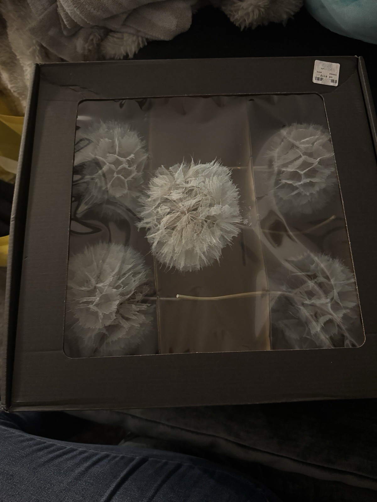 NEW Anthropologie x Terrain Crafted Botanical Dandelion Stems, Set of 5, Lilac