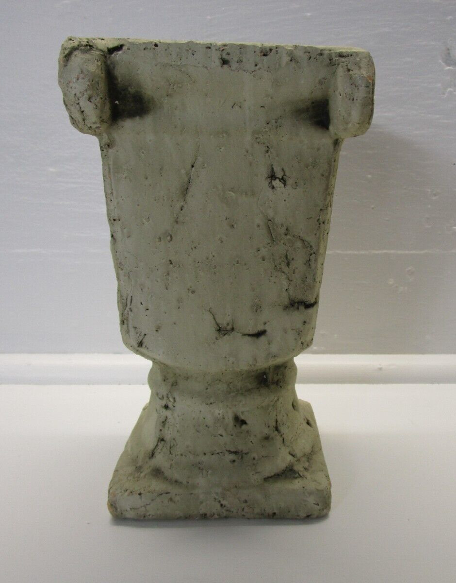Amphora Vase Ceramic For Dry Flower Arrangements With Dry Sponge and Moss 8.5″