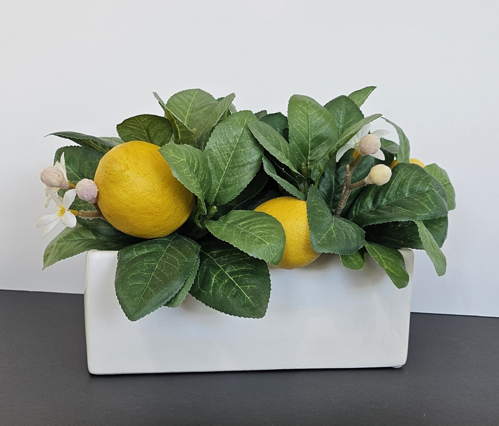 Lemon Tabletop Arrangement Artificial Lemon Threshold Home Decor Centerpiece