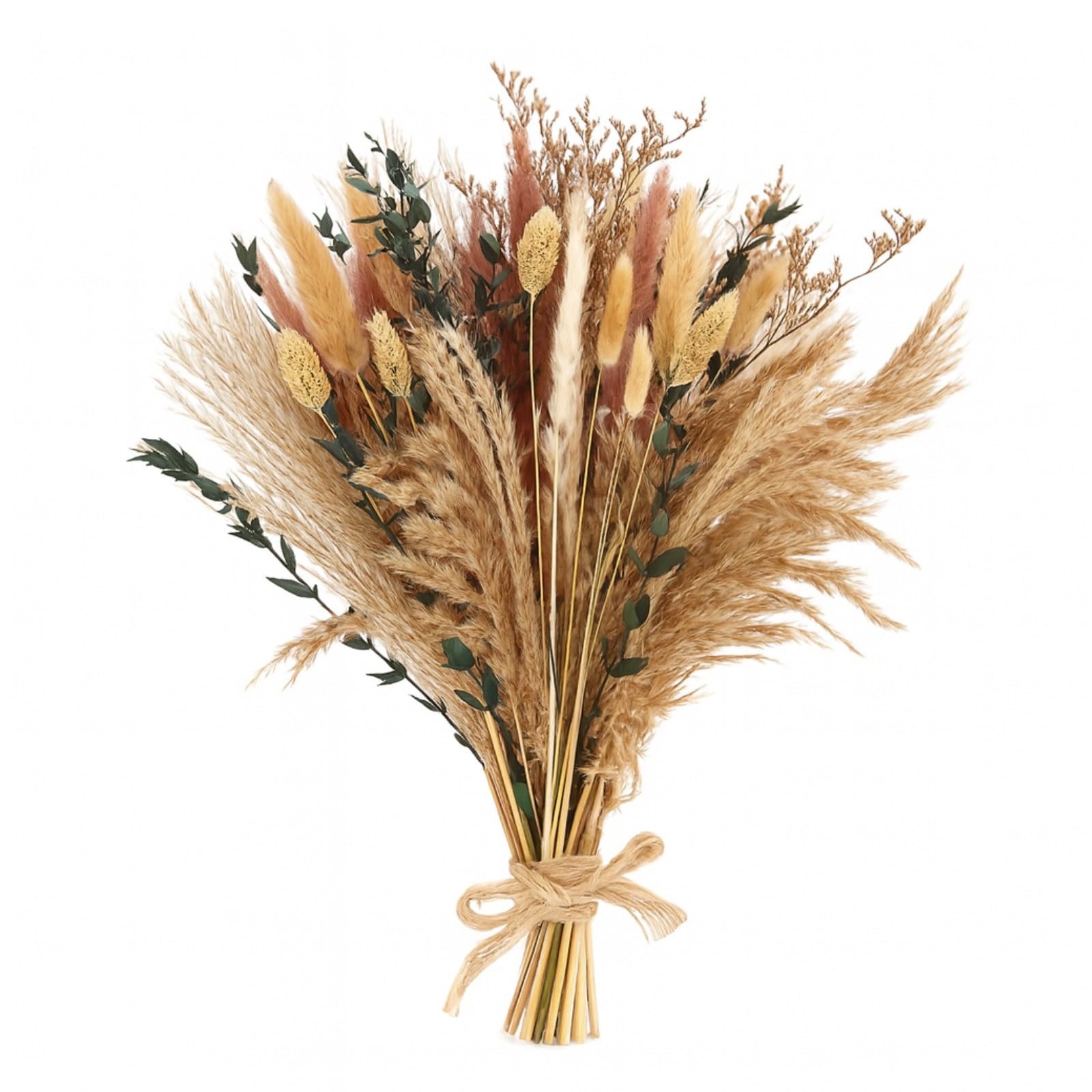 Pampas Grass Decor, Boho Decor Dried Flower Bouquet for Room,Bedroom,Office,D…