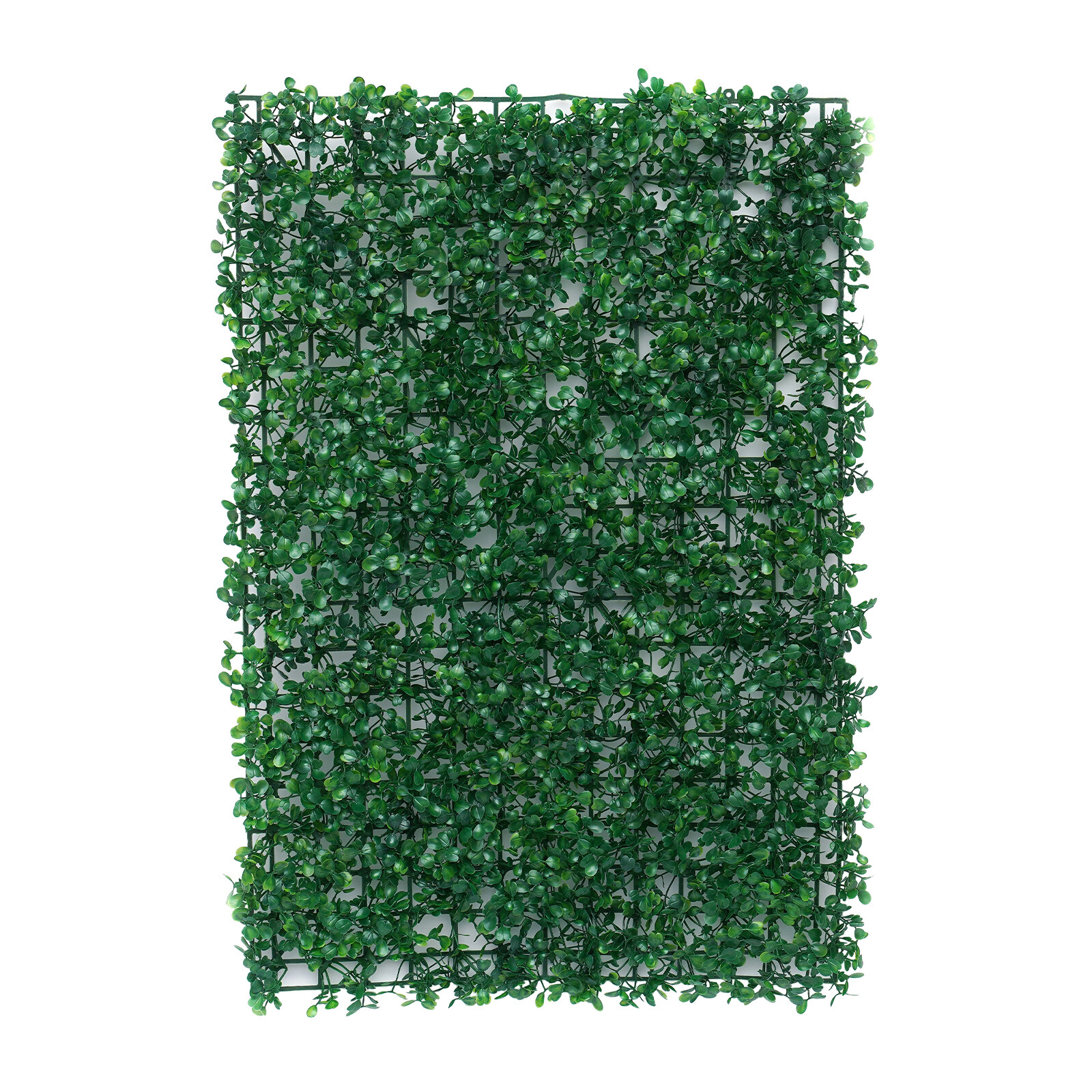 12pcs Artificial Boxwood Hedge Mat UV Grass Fake Fence Wall Decor 24×16″ 40*60cm