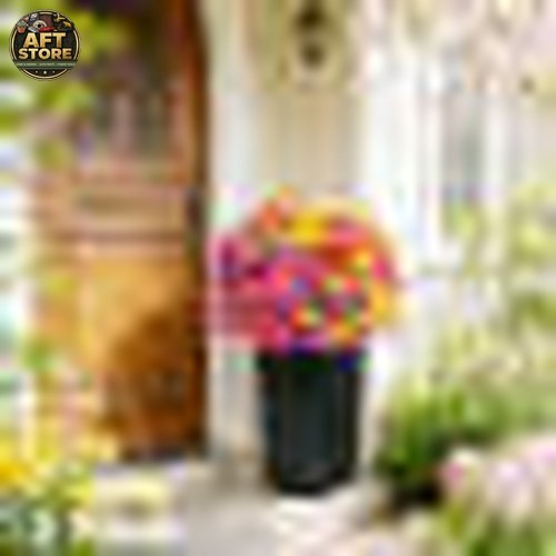 Vitalismo Artificial Violet Ball Topiary Trees – Set of 2