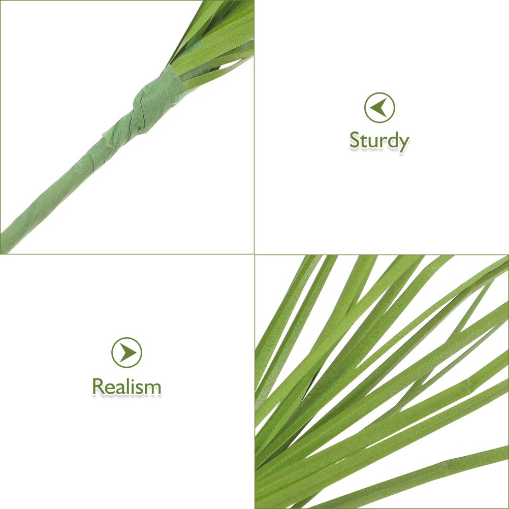 12Pcs Reusable Green Artificial Shrubs Faux Plants for Home and Office Decor