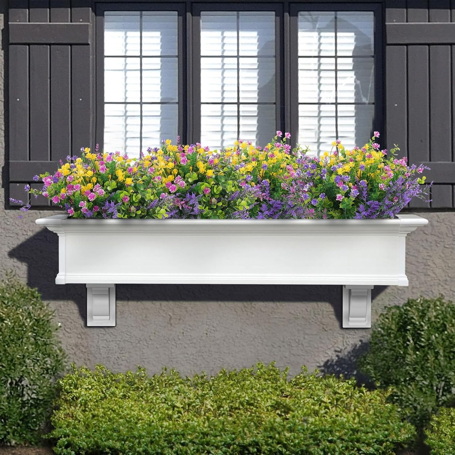Vibrant Faux Flowers Set of 12 – Life-Like, Maintenance-Free Decor for Weddings