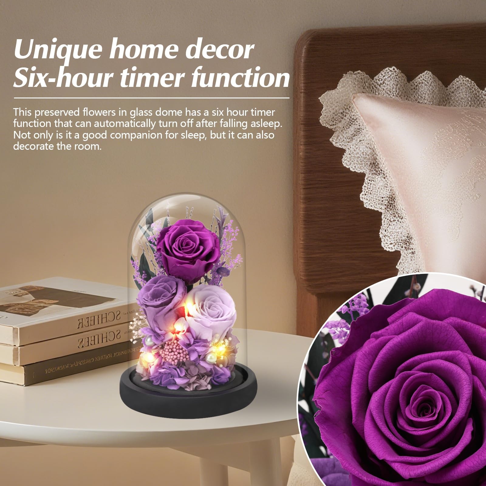 Casaido Preserved Roses Flowers for Delivery, Mothers Day Rose Gifts for Mom …