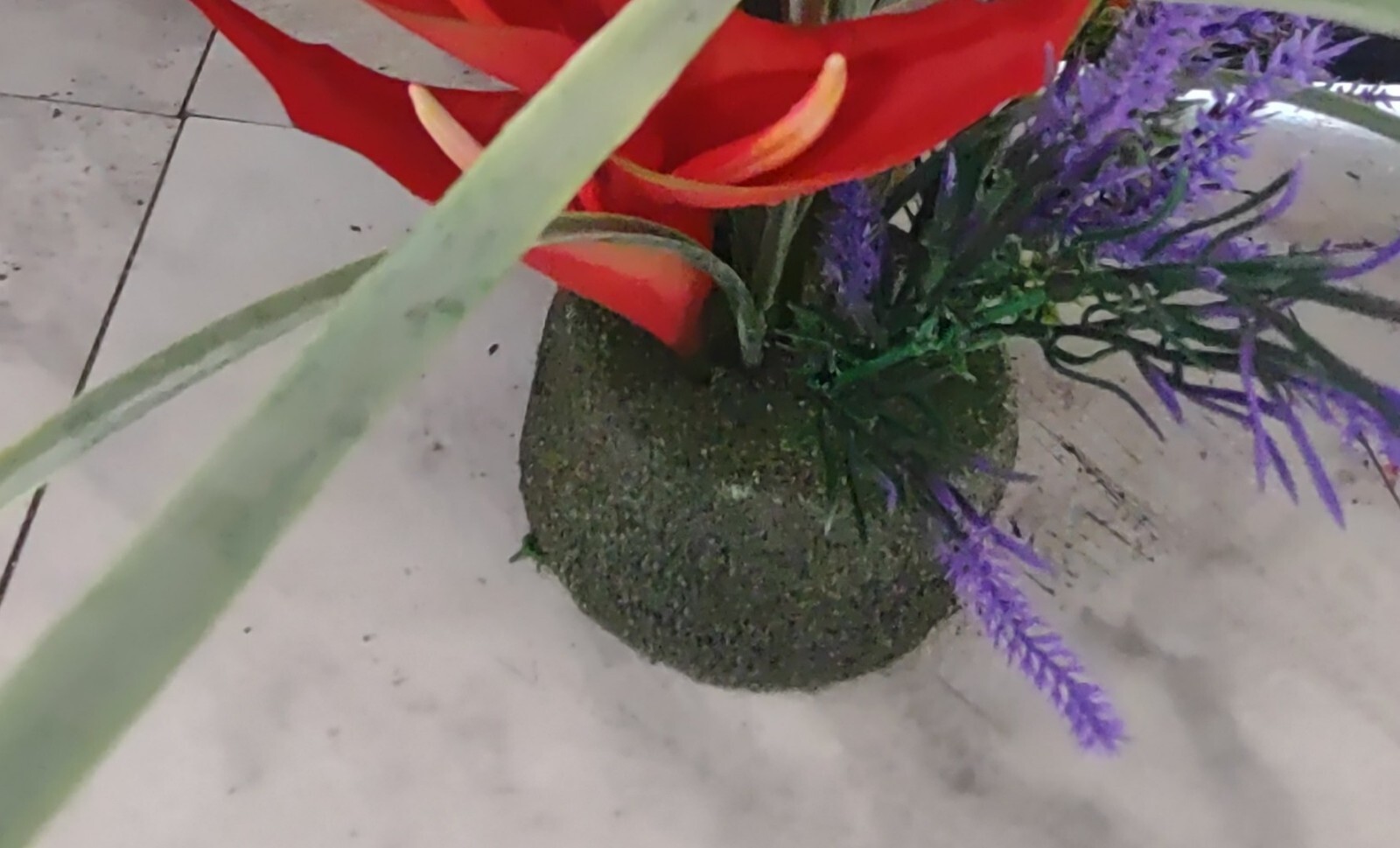 Potted Artificial bird of paradise table decoration, weddings, centerpiece OR